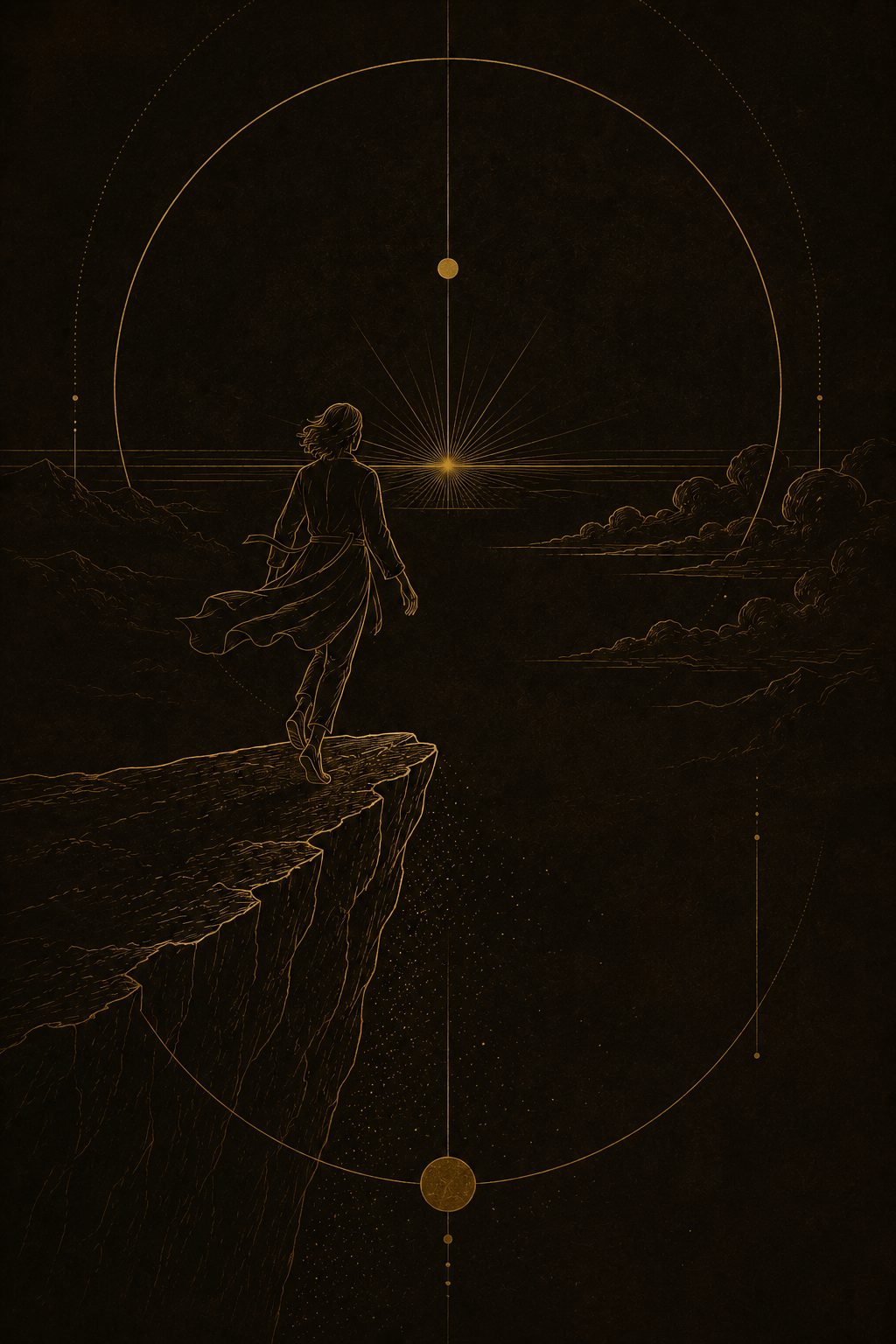 O Louco — ilustração simbólica